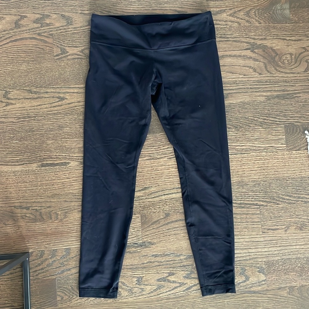 Black Lululemon Leggings 26” inseam